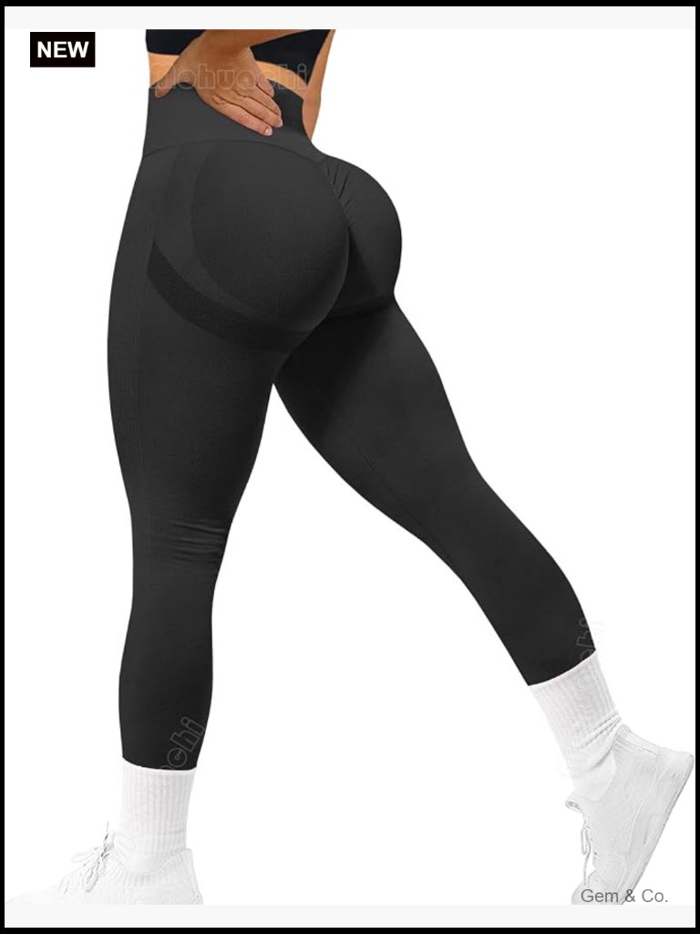 Scrunch Butt Lifting Leggings Seamless High Waisted Workout Yoga Pants Gym